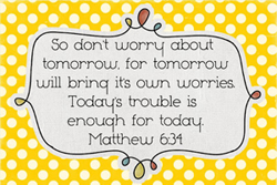 Matthew 6:34